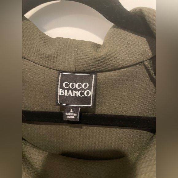 Coco Bianco Green Top Large - Picture 2 of 4